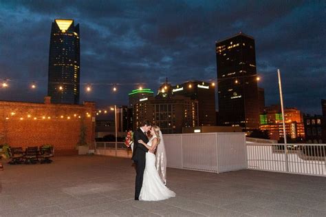 wedding venues okc|Skyline on Bricktown Canal .